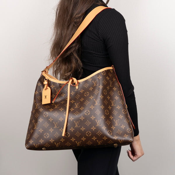 Pre-Owned Louis Vuitton Monogram Carryall MM