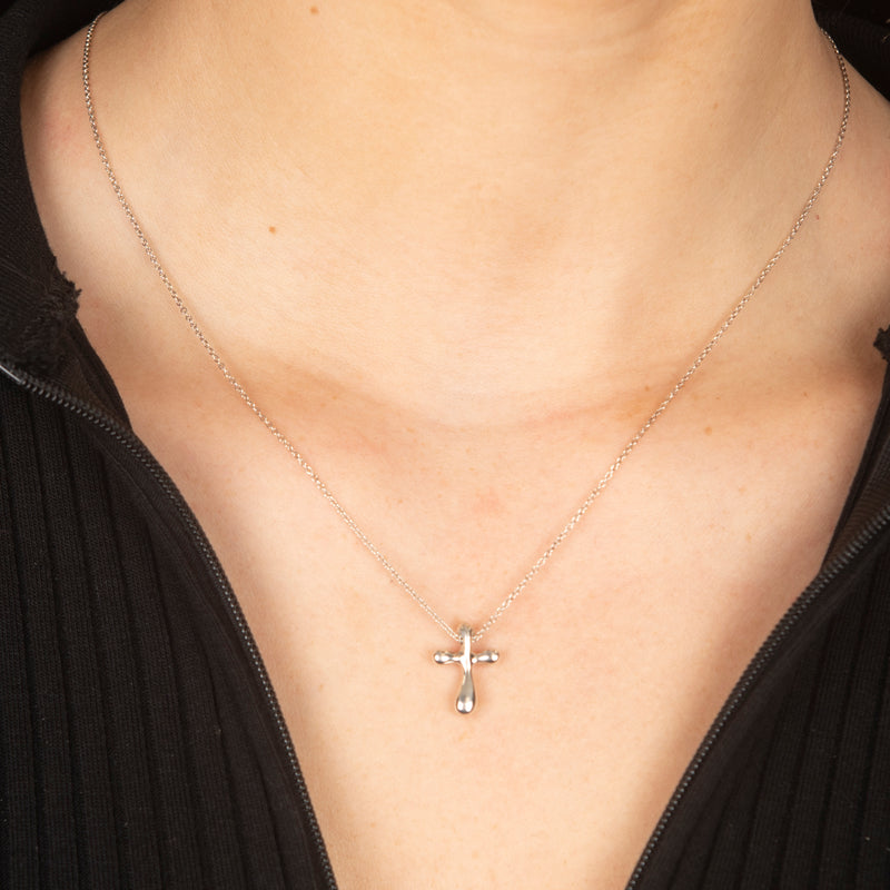 Pre-Owned Tiffany & Co. Elsa Peretti Cross Pendant