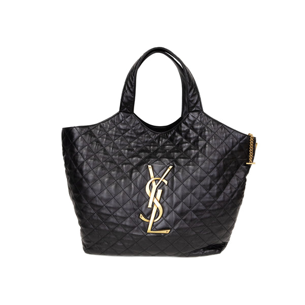 Pre-Owned Yves Saint Laurent Icare Maxi Shopping Tote