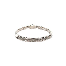 Pre-Owned Lagos Diamond Spark Link Bracelet