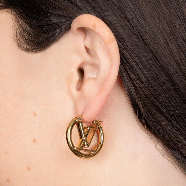 Pre-Owned Louis Vuitton Louis PM Earrings