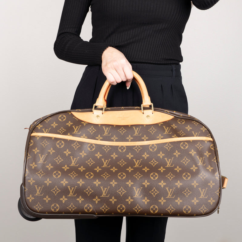 Pre-Owned Louis Vuitton Monogram Eole 50 Rolling Luggage