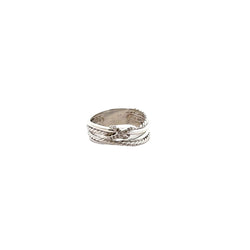 Pre-Owned David Yurman Diamond X Crossover Ring