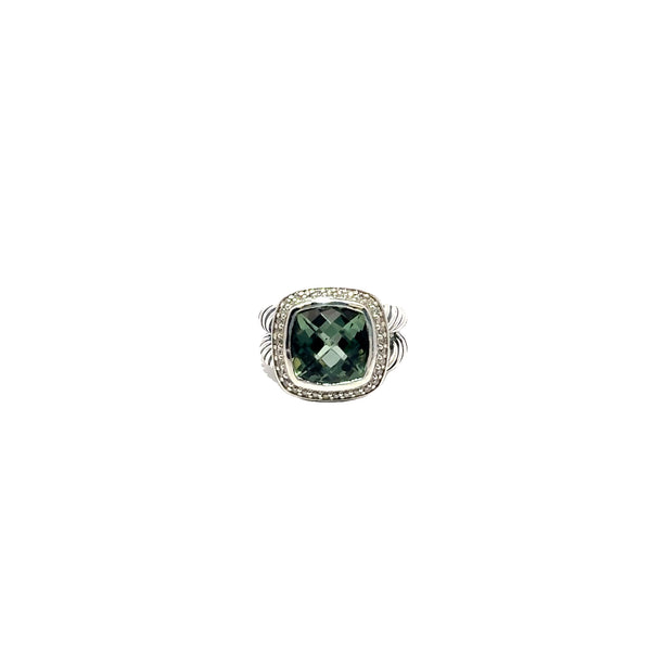 Pre-Owned David Yurman Prasiolite Albion Ring