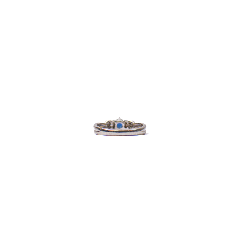 Pre-Owned Sapphire and Diamond Ring