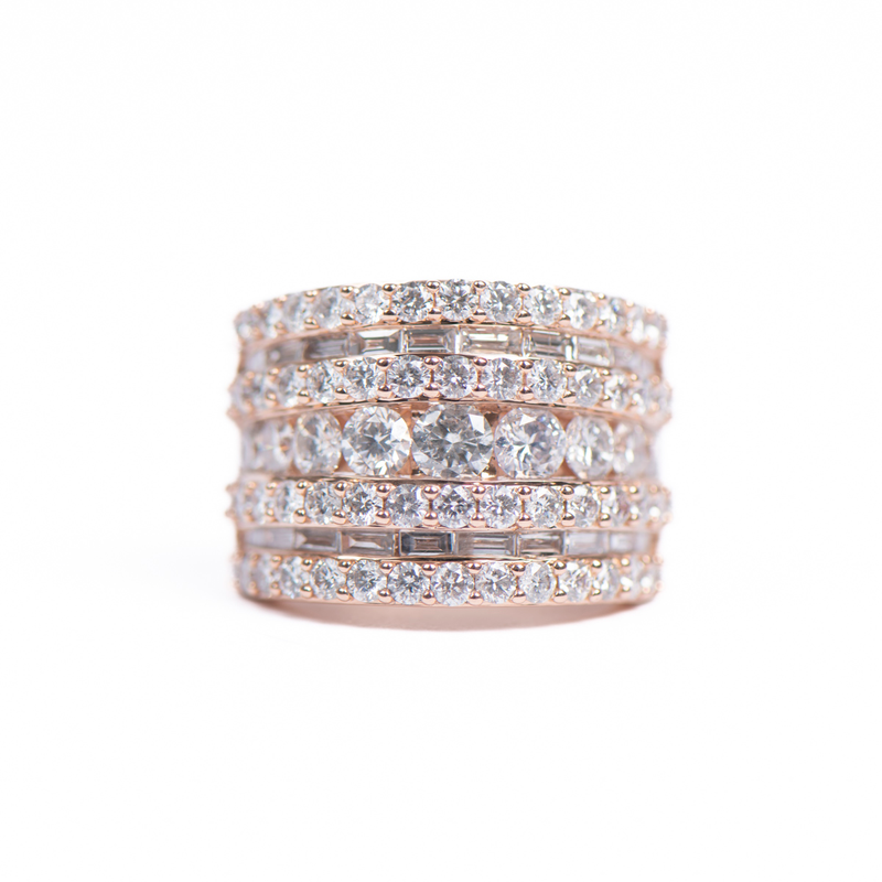 Pre-Owned Diamond Statement Ring