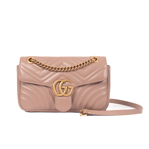 Pre-Owned Gucci GG Marmont Small Shoulder
