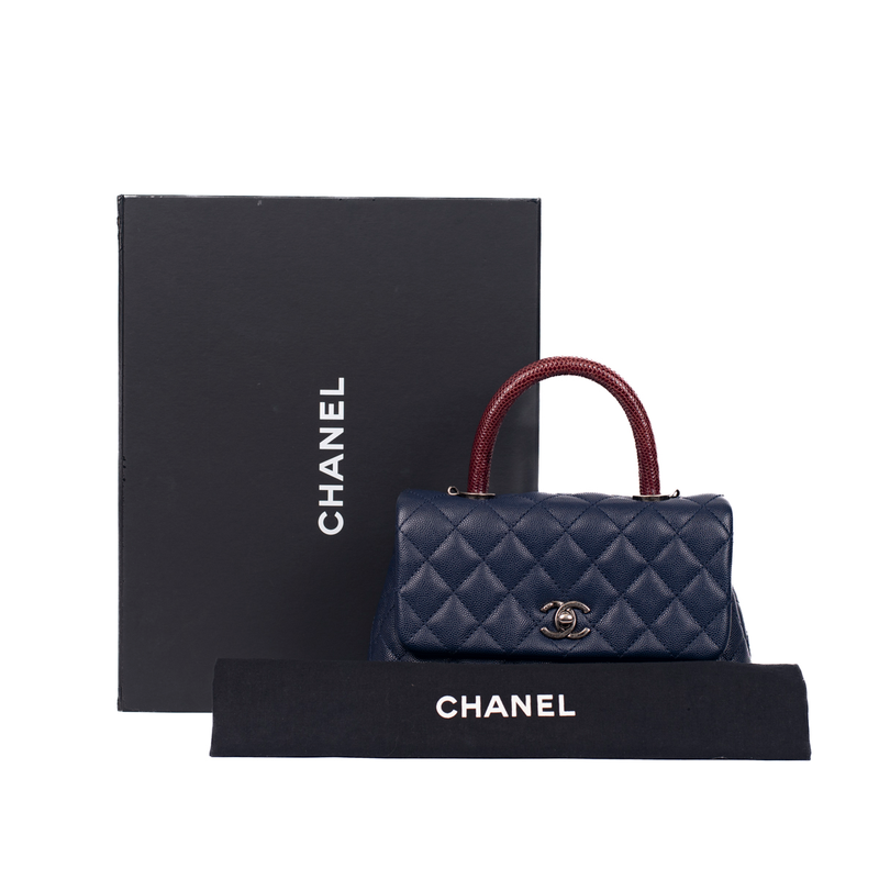 Pre-Owned Chanel Small Coco Handle Flap