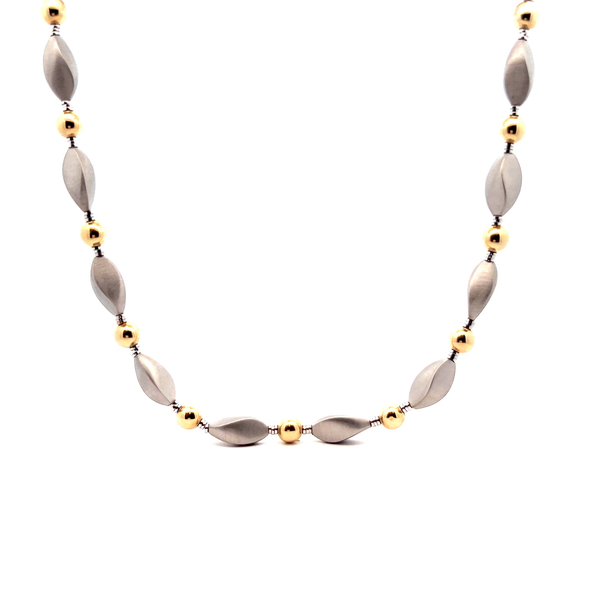 Pre-Owned Two-Tone Necklace