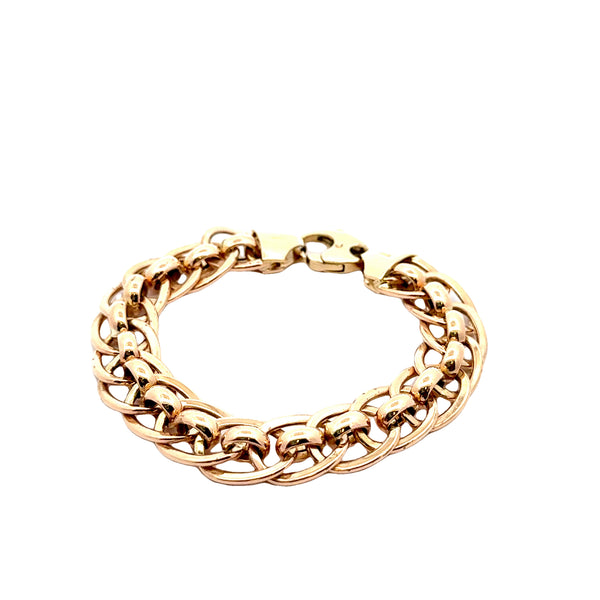 Pre-Owned Oval Double Link Bracelet