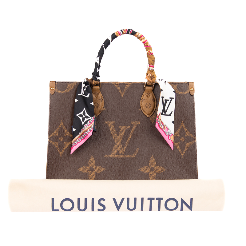 Pre-Owned Louis Vuitton Monogram OnTheGo MM with Ultimate Monogram BB Bandeau