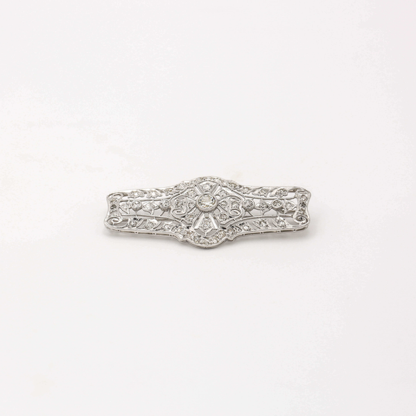 Pre-Owned Diamond Brooch