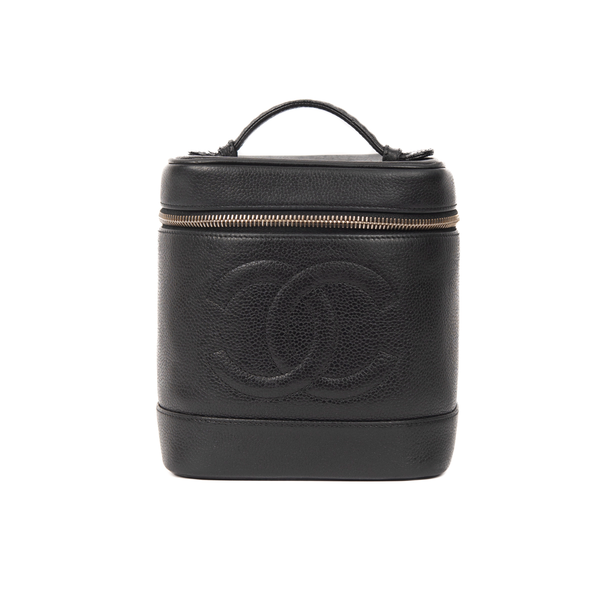 Pre-Owned Chanel Vintage CC Timeless Vanity Case
