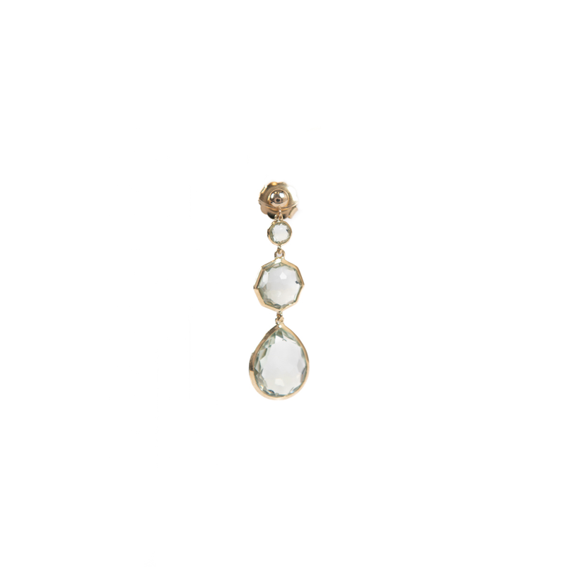 Pre-Owned Ippolita Prasiolite Crazy 8 Earrings