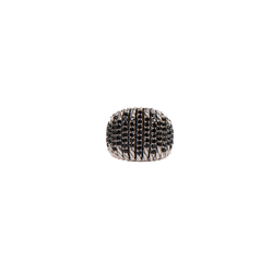 Pre-Owned David Yurman Black Spinel Tempo Ring