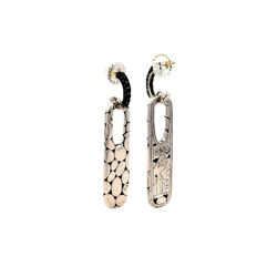 Pre-Owned John Hardy Kali Pure Lava Fire Drop Earrings