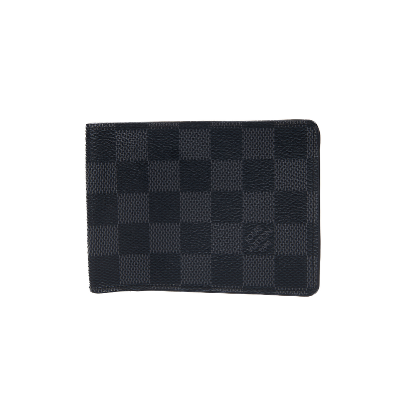 Pre-Owned Louis Vuitton Damier Graphite Multiple Wallet