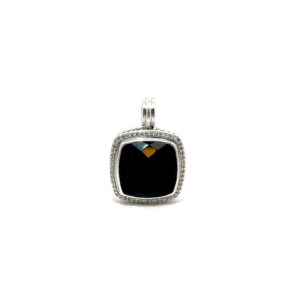 David Yurman cheapest Petite Albion Pendant Black Onyx