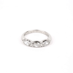 Pre-Owned Three Stone Diamond Band