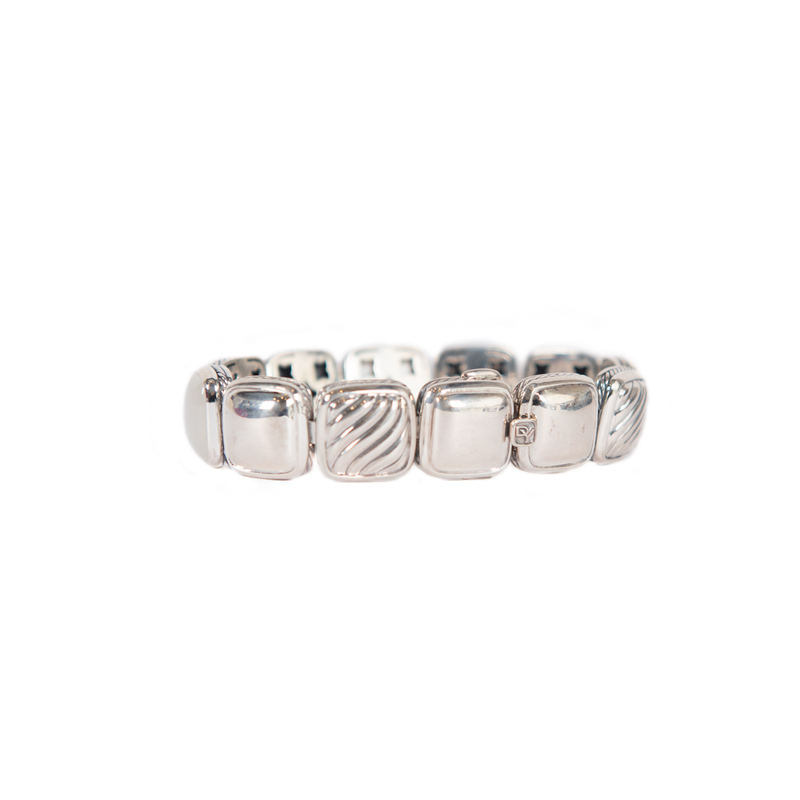 Pre-Owned David Yurman Chiclet Bracelet