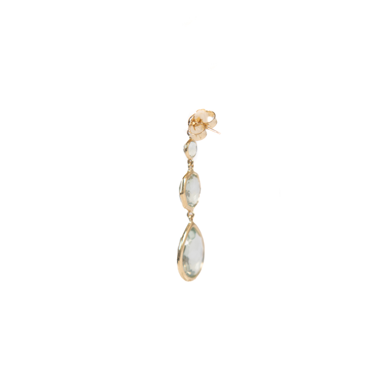 Pre-Owned Ippolita Prasiolite Crazy 8 Earrings