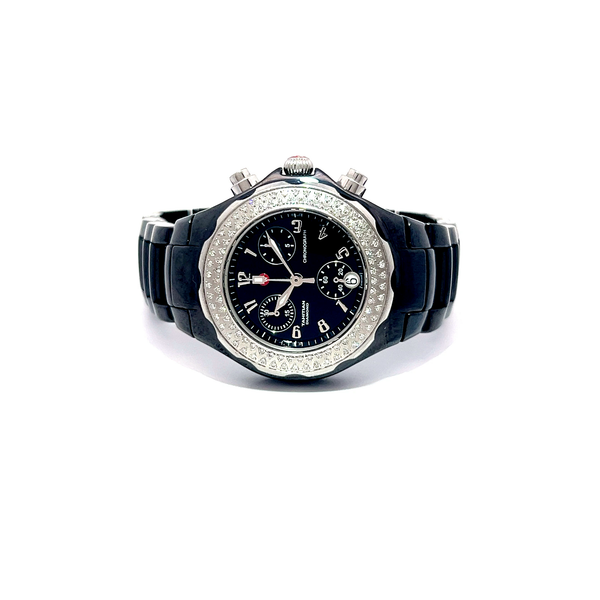 Pre-owned Michele Tahitian timepiece