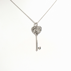 Pre-Owned Tiffany & Co. Diamond Enchant Key Pendant