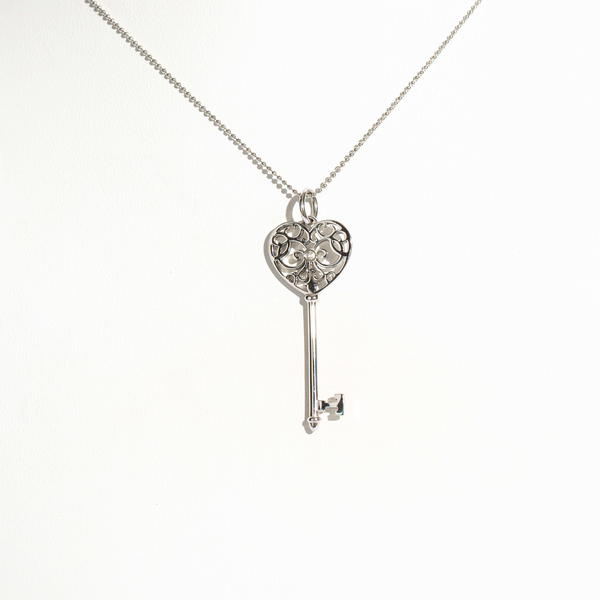 Pre-Owned Tiffany & Co. Diamond Enchant Key Pendant