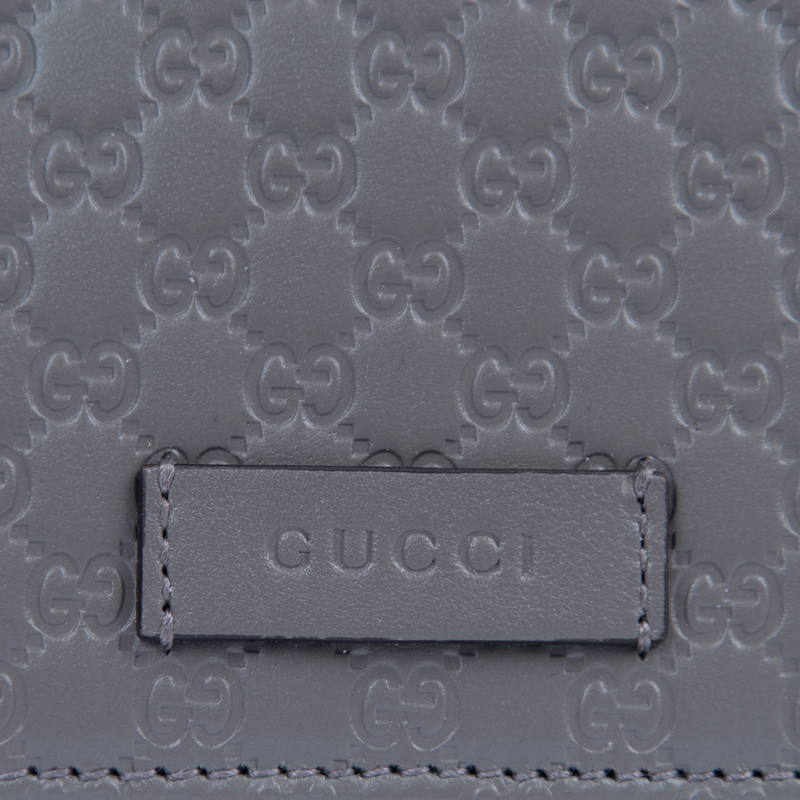 Pre-Owned Gucci Microguccissima GG Continental Flap Wallet