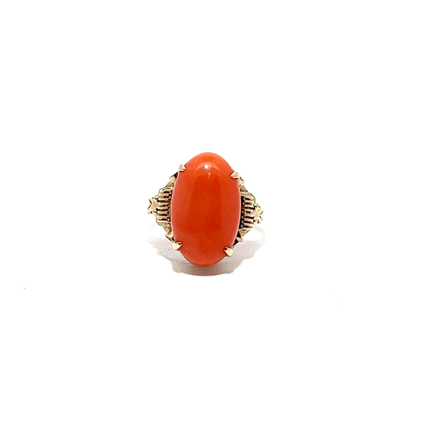 Pre-Owned Coral Ring